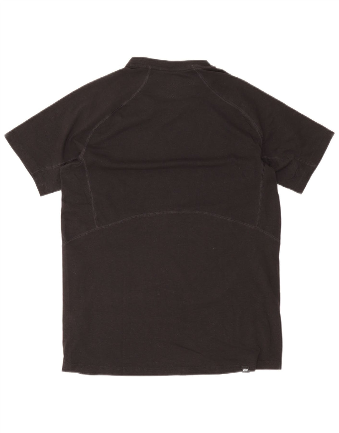 Puma Mens T-Shirt Top Medium Black Cotton