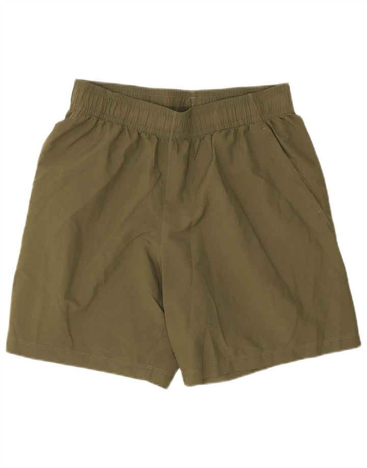 Under Armour Pantalones cortos deportivos con gráficos para hombre Poliéster caqui grande