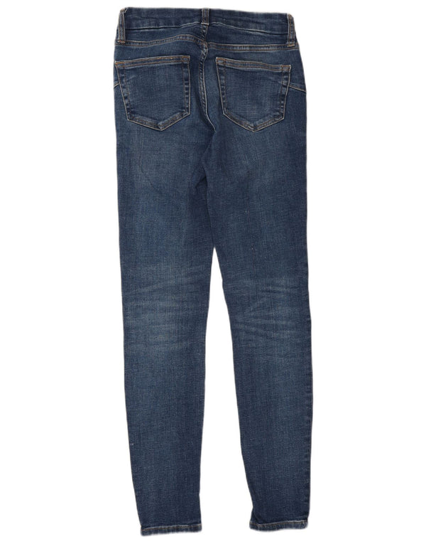 Zara Womens Skinny Jeans EU 34 2XS W24 L28 Blue