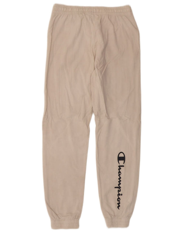 Champion Damen-Trainingshose mit grafischem Muster, UK 12, Mittelbeige