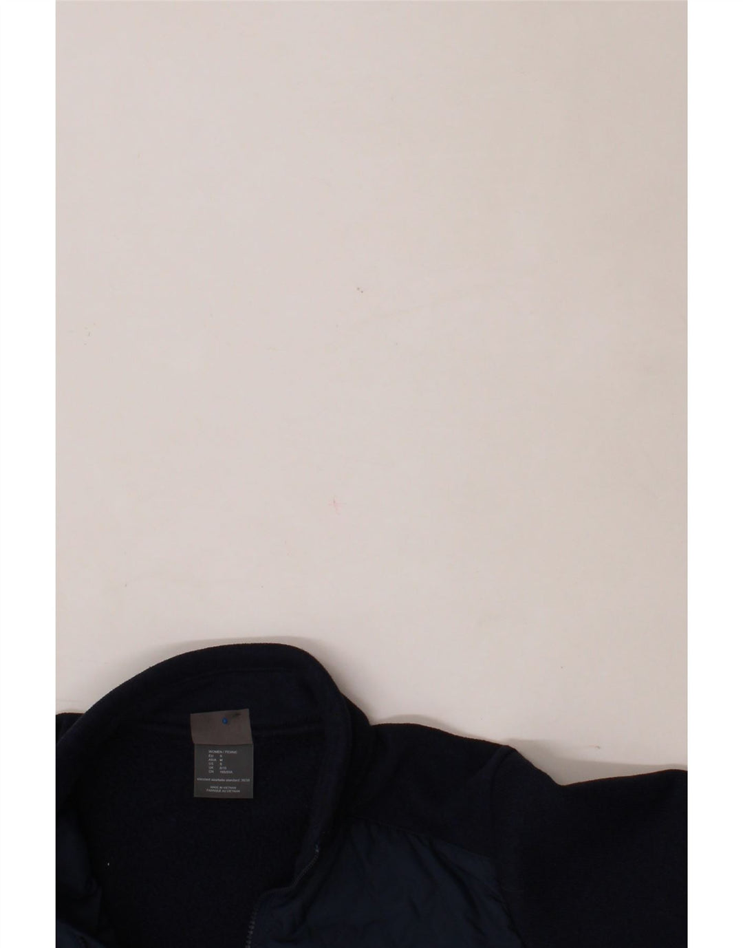 JACK WOLFSKIN Womens Tracksuit Top Jacket UK 8/10 Small Navy Blue Vintage Jack Wolfskin and Second-Hand Jack Wolfskin from Messina Hembry 