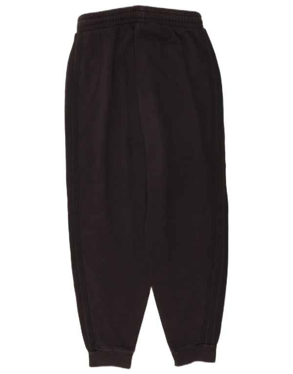 Adidas Womens Tracksuit Trousers Joggers UK 12/14 Medium Black Cotton