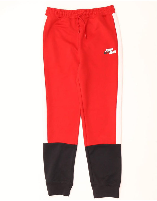 Jordan Pantalon de survêtement pour garçon 13-14 ans XL Rouge Colourblock