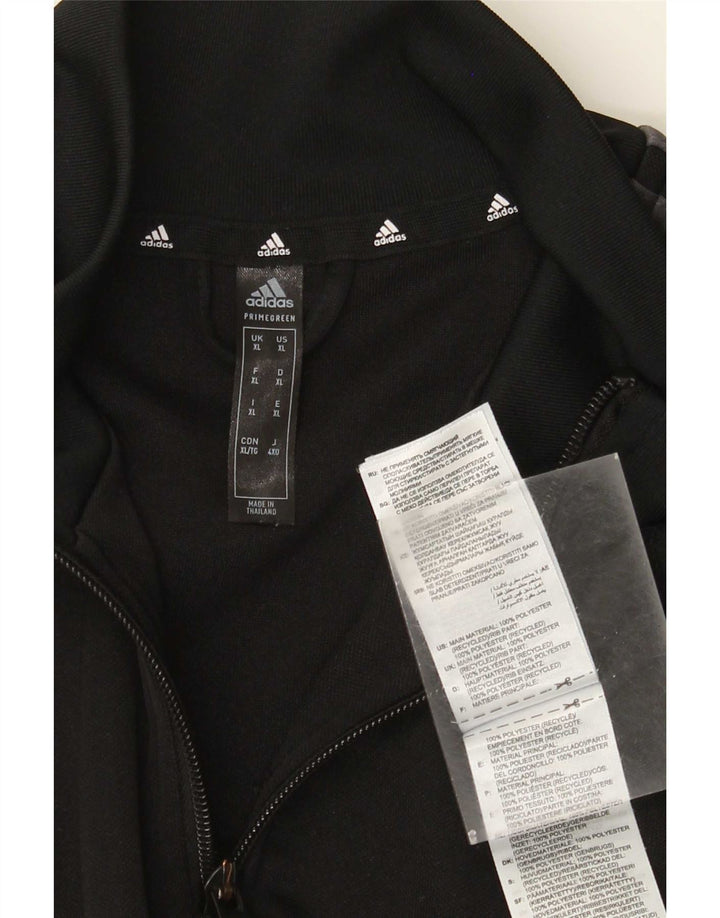Adidas Hombre Aeroready Chándal Top Chaqueta XL Negro Poliéster