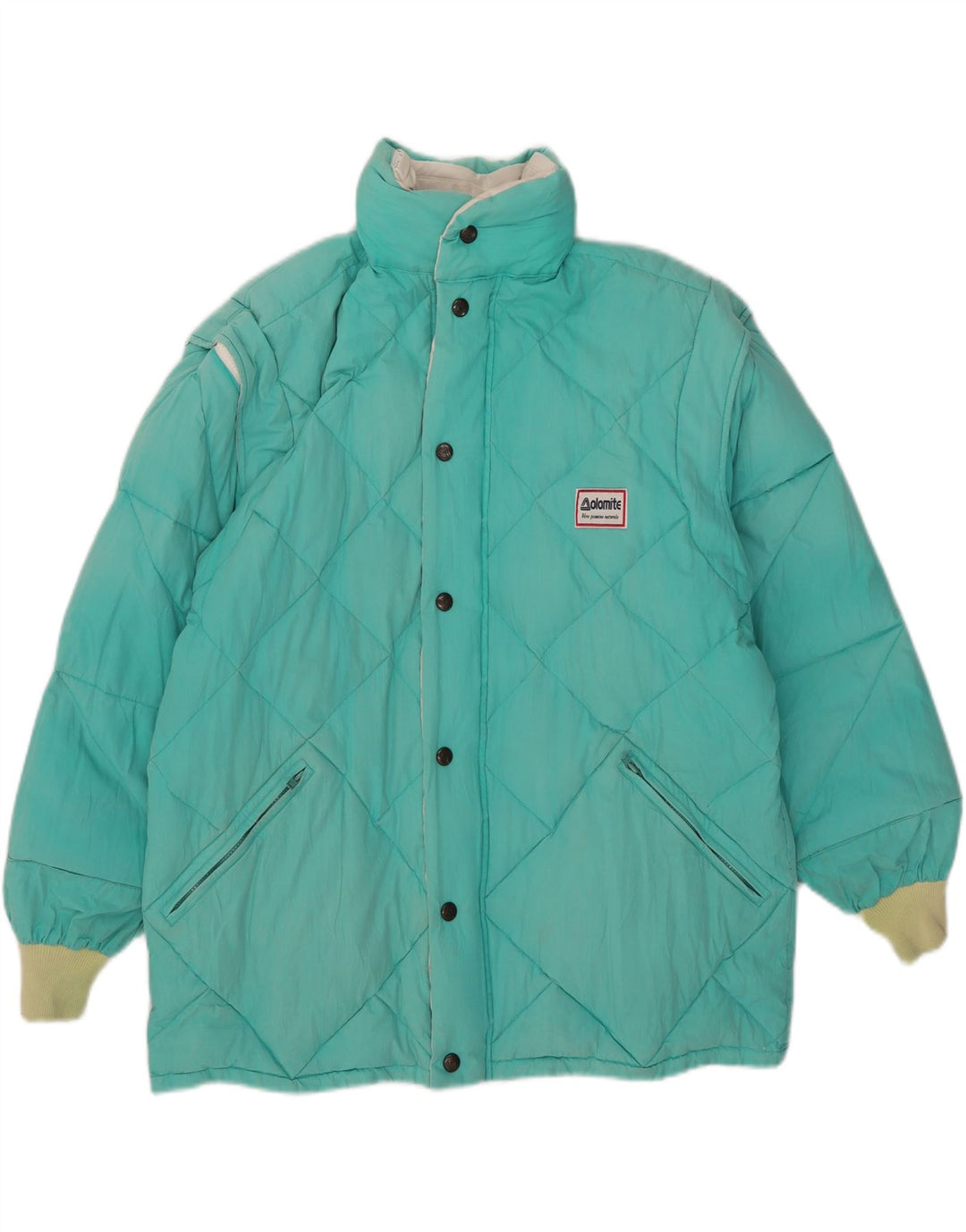 Dolomite Chaqueta acolchada reversible con capucha para hombre UK 36 Small Poliéster blanco