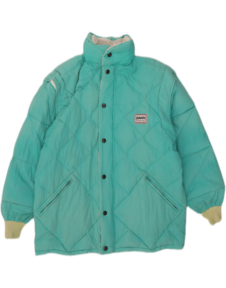 Dolomite Chaqueta acolchada reversible con capucha para hombre UK 36 Small Poliéster blanco