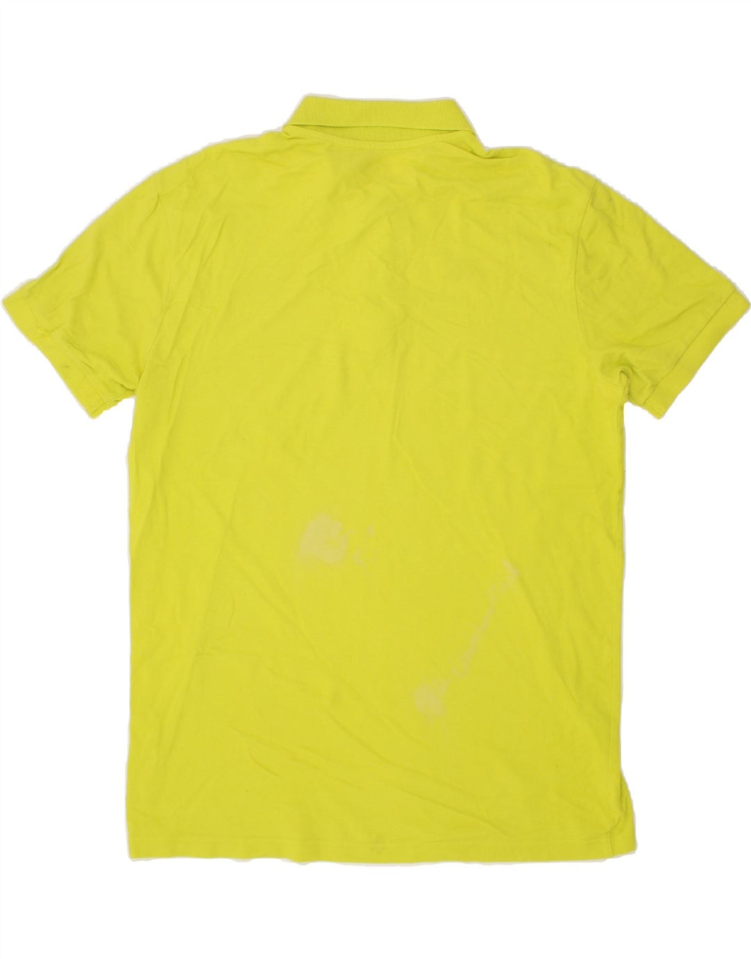 KAPPA Mens Polo Shirt 2XL Yellow Cotton Vintage Kappa and Second-Hand Kappa from Messina Hembry 
