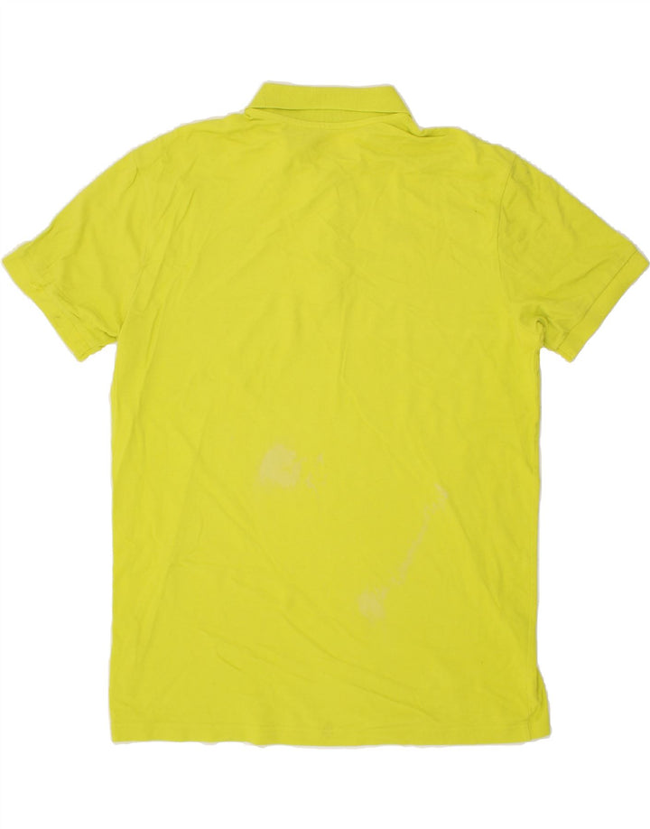 KAPPA Mens Polo Shirt 2XL Yellow Cotton Vintage Kappa and Second-Hand Kappa from Messina Hembry 