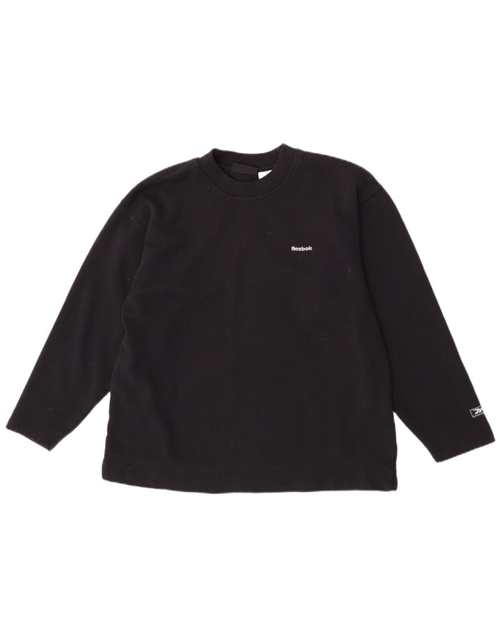 Pulover Reebok pentru femei UK 12 Poliester mediu negru