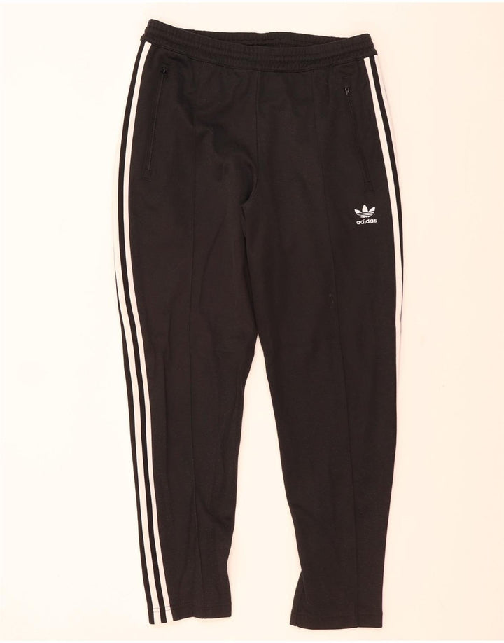 Adidas Herren-Trainingshose, mittelschwarz, Baumwolle