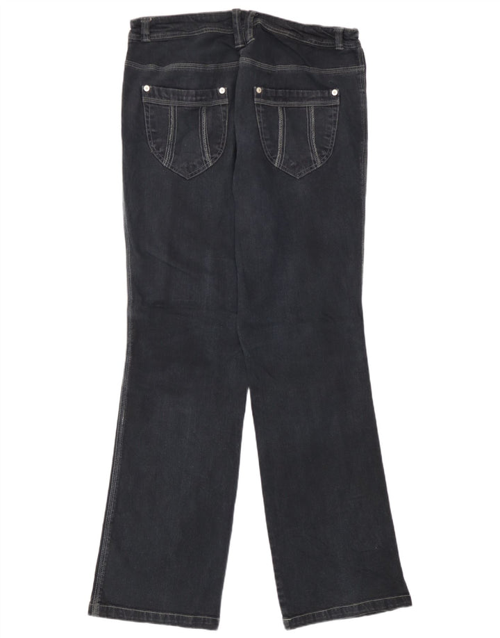 Autograph Damen Bootcut-Jeans W34 L32 Marineblau