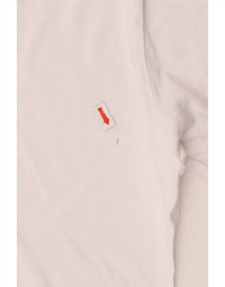 North Sails Mens Graphic T-Shirt Top Small White Cotton