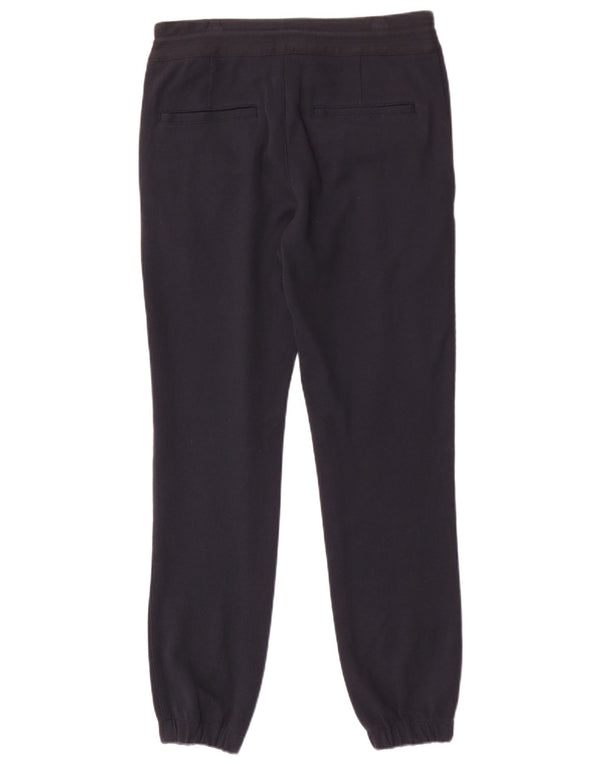 Massimo Dutti Mens Joggers Casual Trousers Small W30 L30 Navy Blue