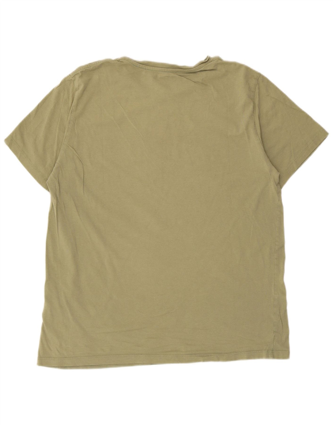 Levi's Mens Graphic T-Shirt Top Large Khaki Cotton