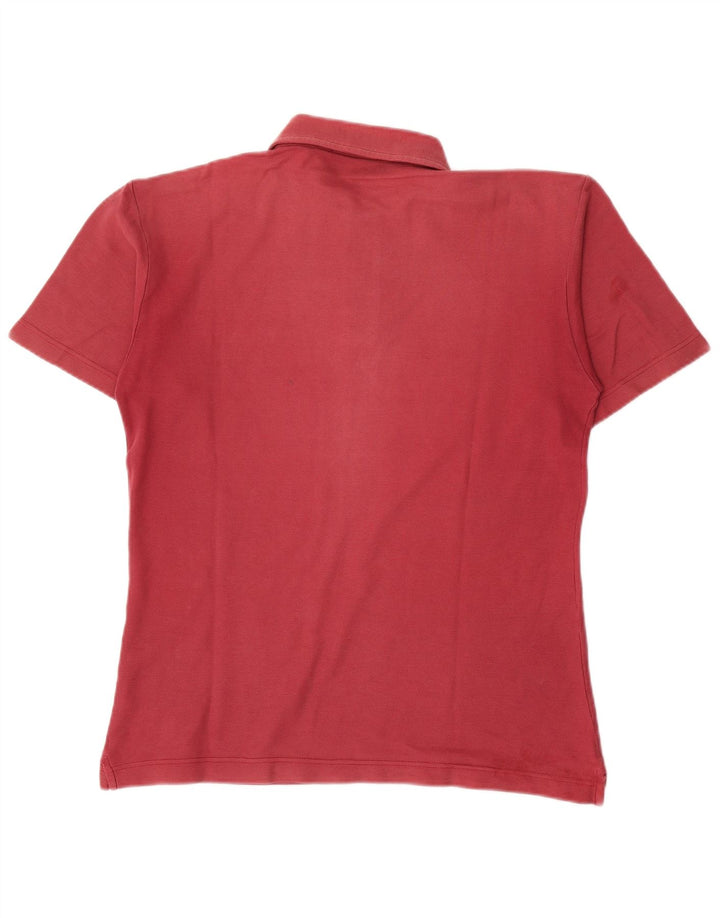 Fila Mens Polo Shirt IT 46 Small Red