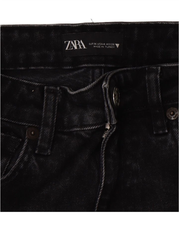 ZARA Womens Slim Jeans EU 36 XS W26 L27 Grey Vintage Zara and Second-Hand Zara from Messina Hembry 