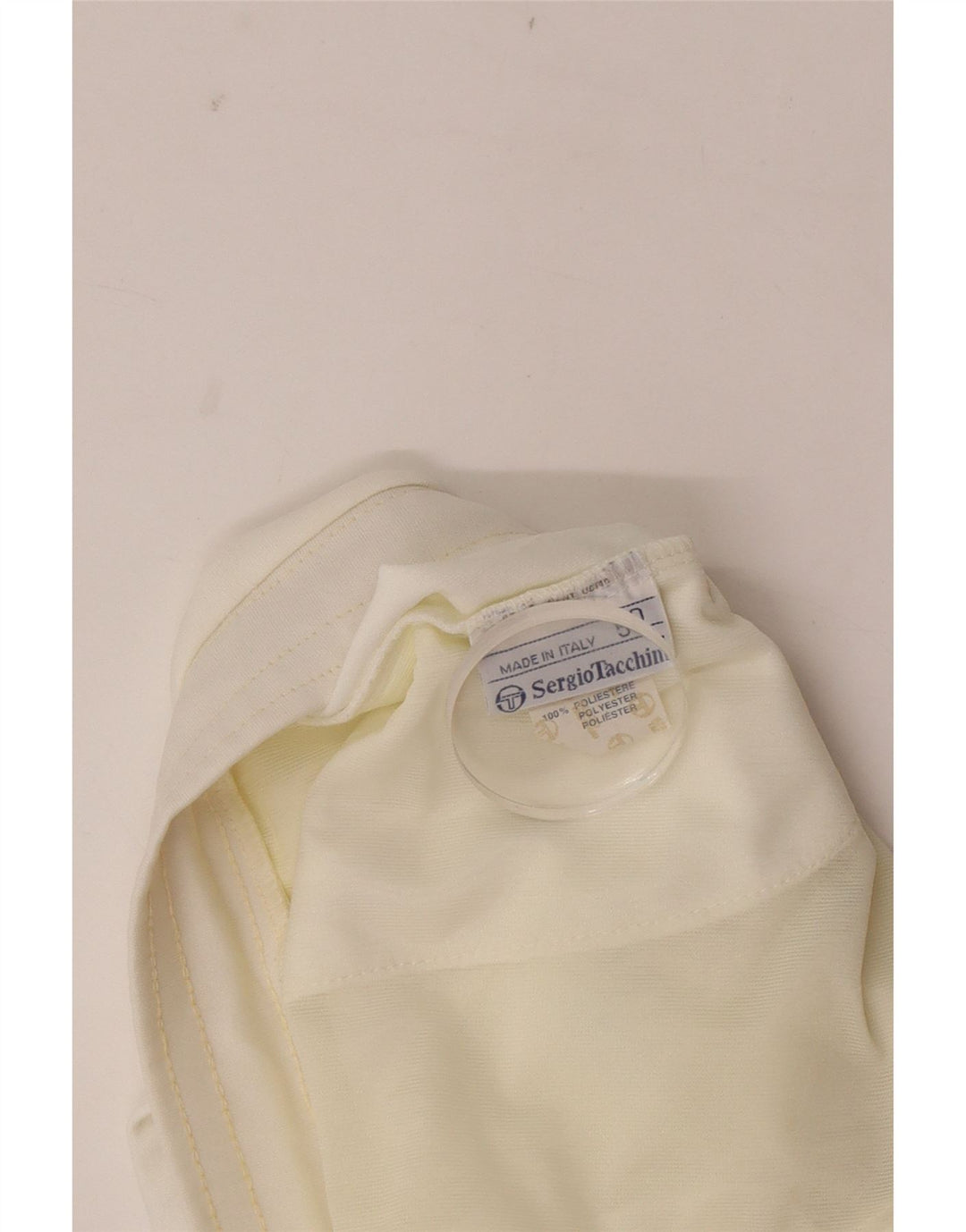 Męskie spodenki sportowe Sergio Tacchini IT 50 XL, biały poliester