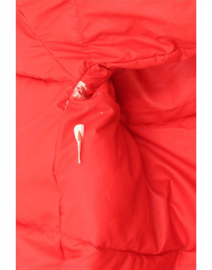 Giubbotto Imbottito Con Cappuccio Trussardi Junior Bambina 15-16 Anni Poliestere Rosso