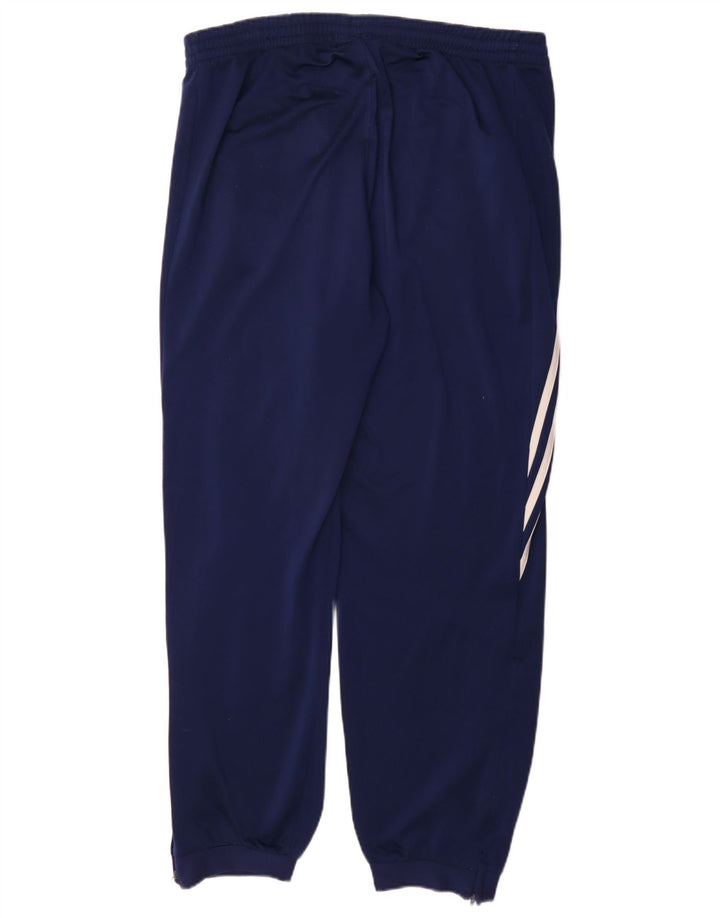 Adidas Herre træningsdragt Bukser Joggers Large Navy Blue Polyester