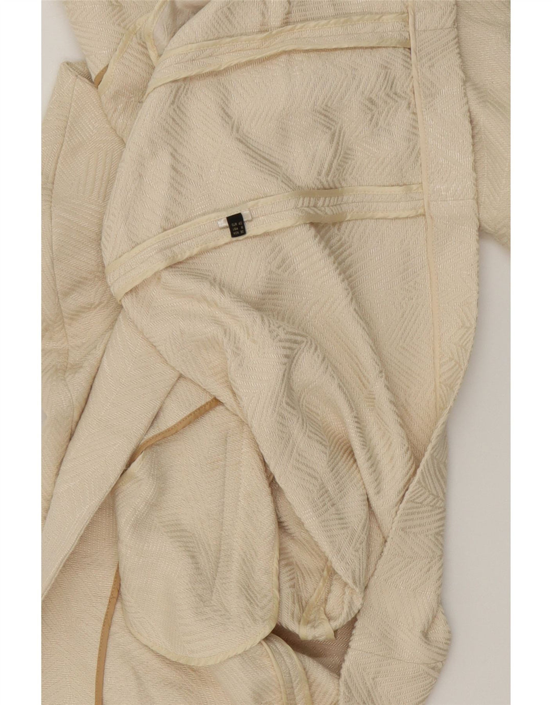 MASSIMO DUTTI Womens Overcoat EU 40 Medium Off White Vintage Massimo Dutti and Second-Hand Massimo Dutti from Messina Hembry 