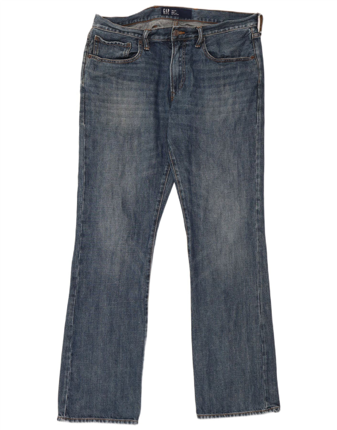 Мужские джинсы Bootcut Gap W36 L34 синие, хлопок