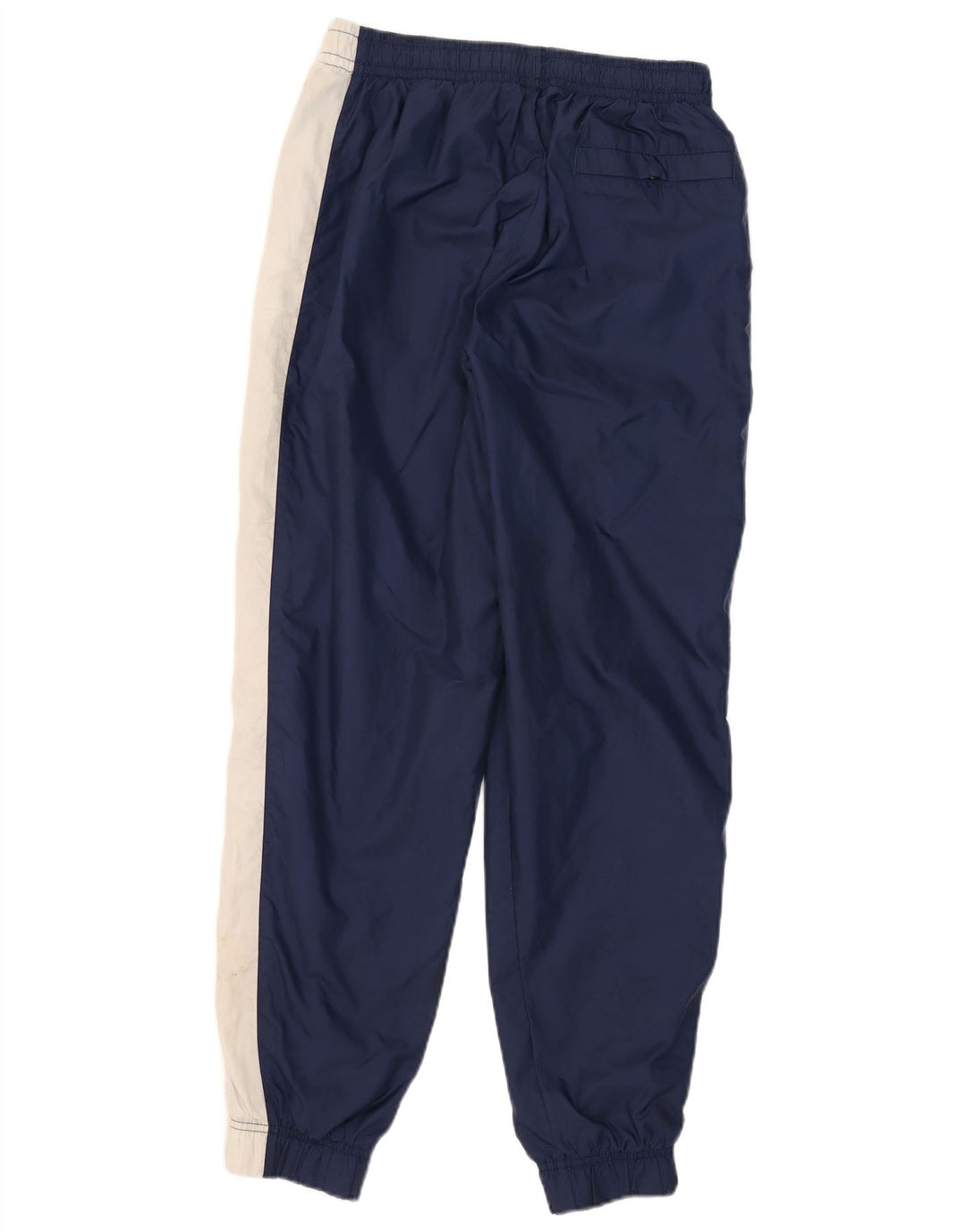 Nike Mens Tracksuit Trousers Joggers Medium Navy Blue Colourblock