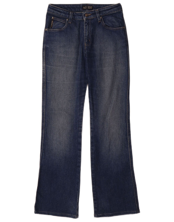 Jeans Bootcut da donna Armani W27 L29 cotone blu