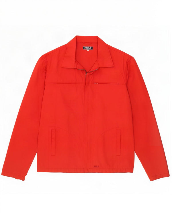 Rifle Herren-Utility-Jacke UK 42 XL, rote Baumwolle