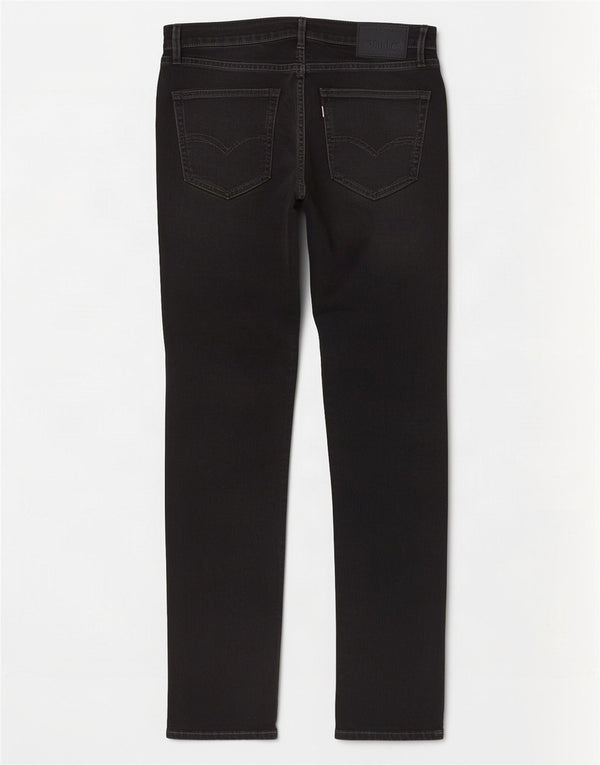 Мужские прямые джинсы Levi's W33 L30, черный хлопок