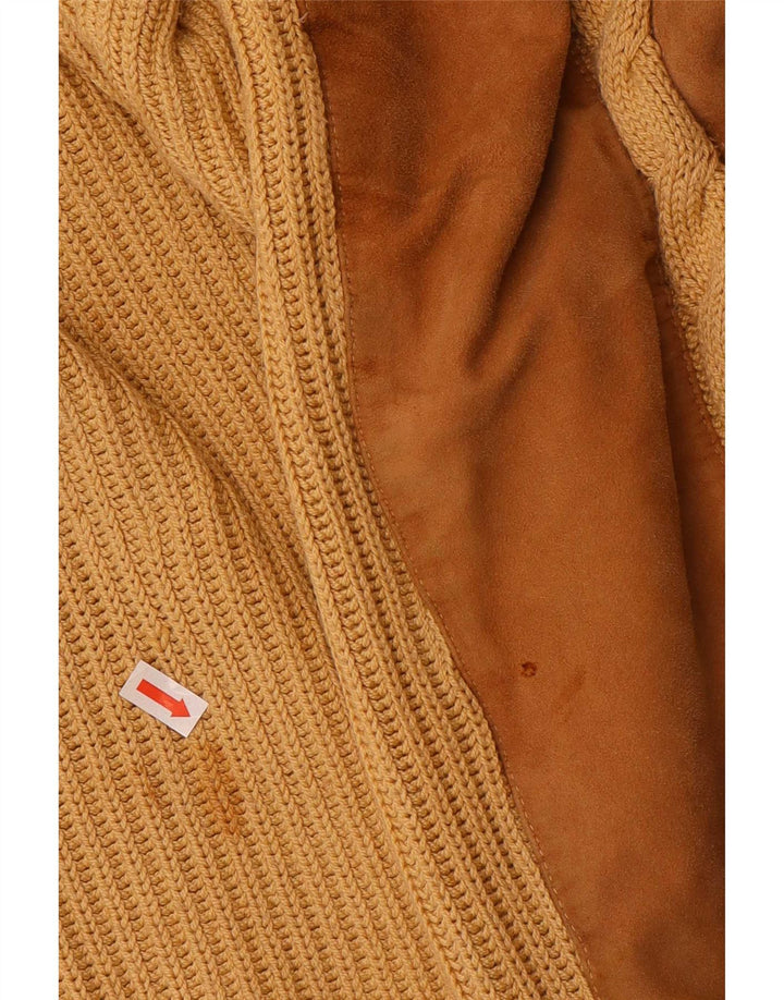 Vintage Mens Crew Neck Jumper Sweater XL Beige