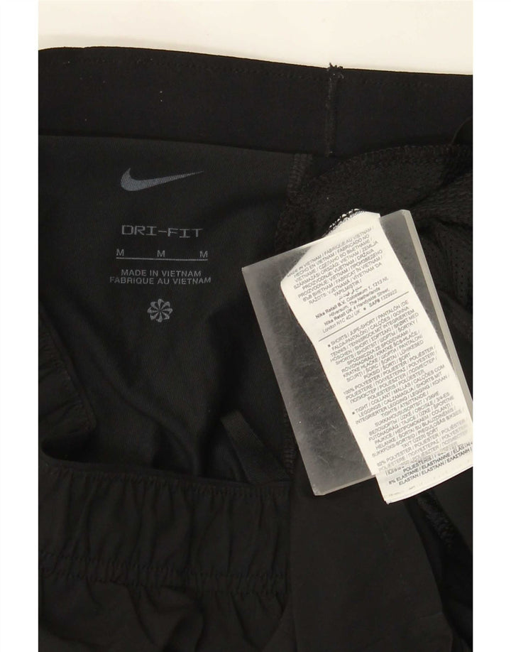 Nike Mens Dri Fit sport rövidnadrág közepes fekete poliészter