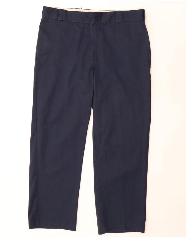 Dickies Mens 874 Eredeti Fit Straight Chino nadrág W38 L30 Sötétkék