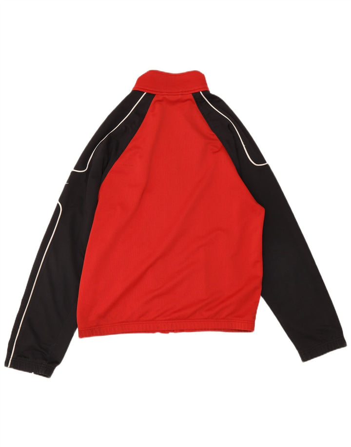 Nike Veste de survêtement pour homme UK 35/37 Petit Rouge Colorblock Polyester