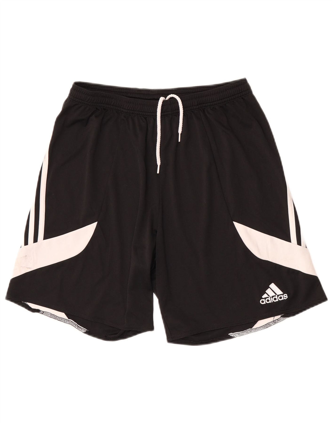 Adidas Mens Climalite Sport Shorts Medium Black Colourblock Polyester
