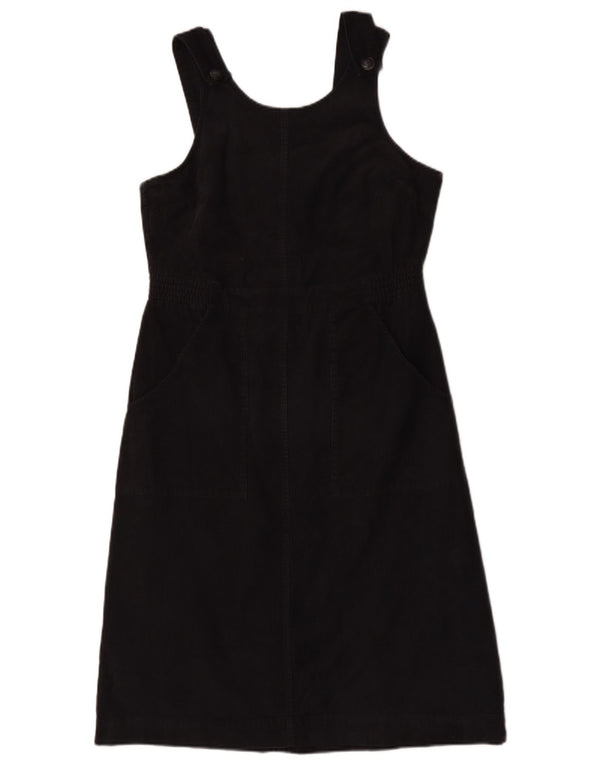 Seasalt Cornwall Vestido estilo delantal para mujer UK 40 Mediano Algodón negro