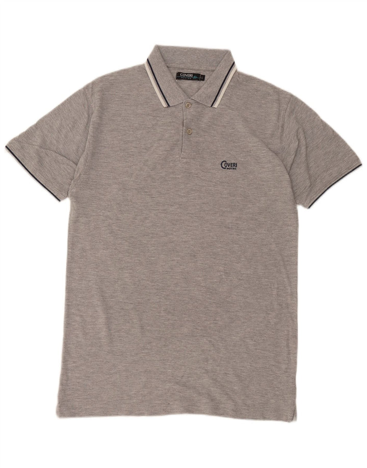 Coveri Polo Homme Grand Gris Coton