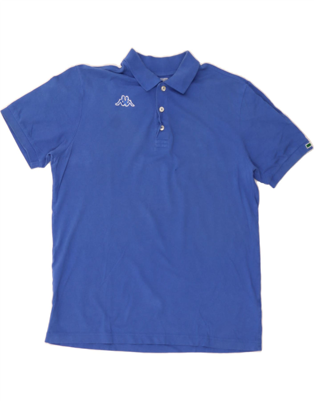 KAPPA Mens Polo Shirt XL Blue Cotton Vintage Kappa and Second-Hand Kappa from Messina Hembry 