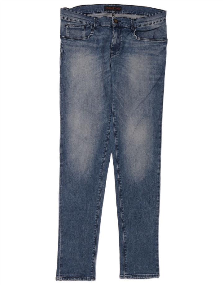 Trussardi Damen Skinny Jeans W34 L35 Blau