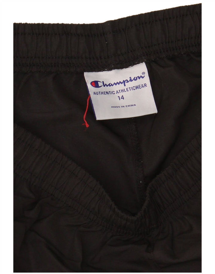 Pantaloncini sportivi Champion da donna UK 14 Large Nero Poliestere
