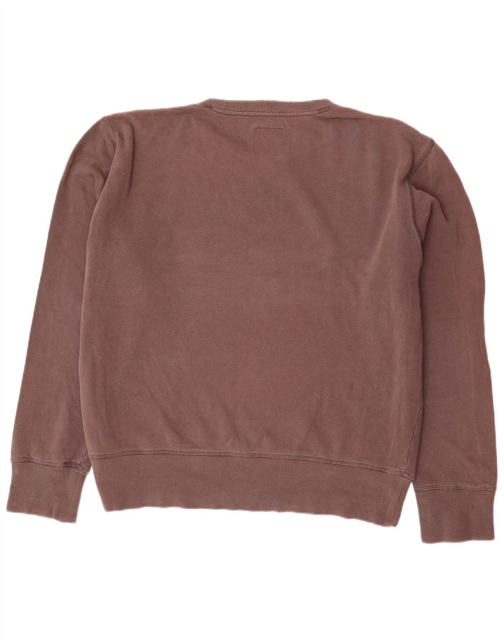 MUSTO Mens Sweatshirt Jumper XL Burgundy Cotton