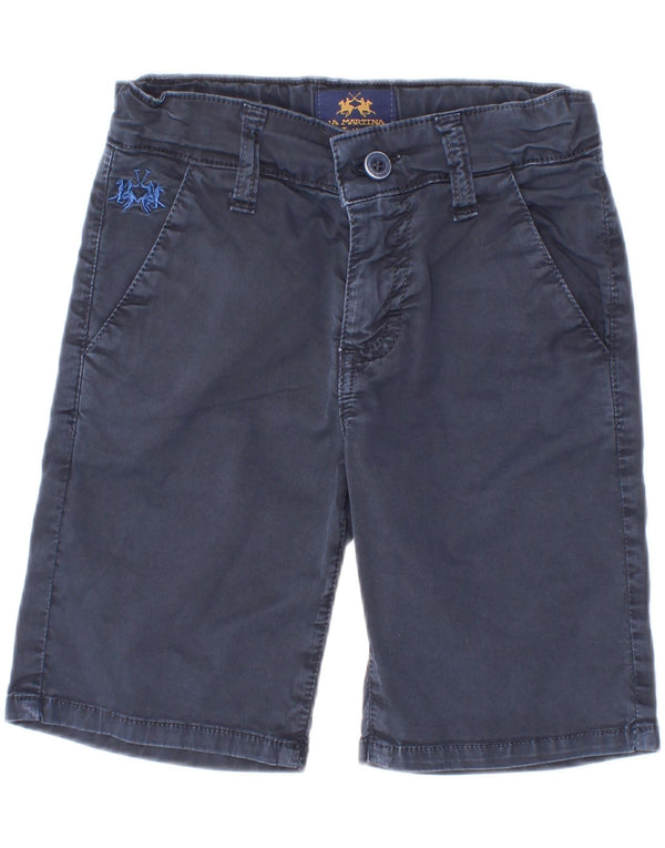 La Martina Boys Chino Shorts 3-4 år W20 Marineblå Bomuld