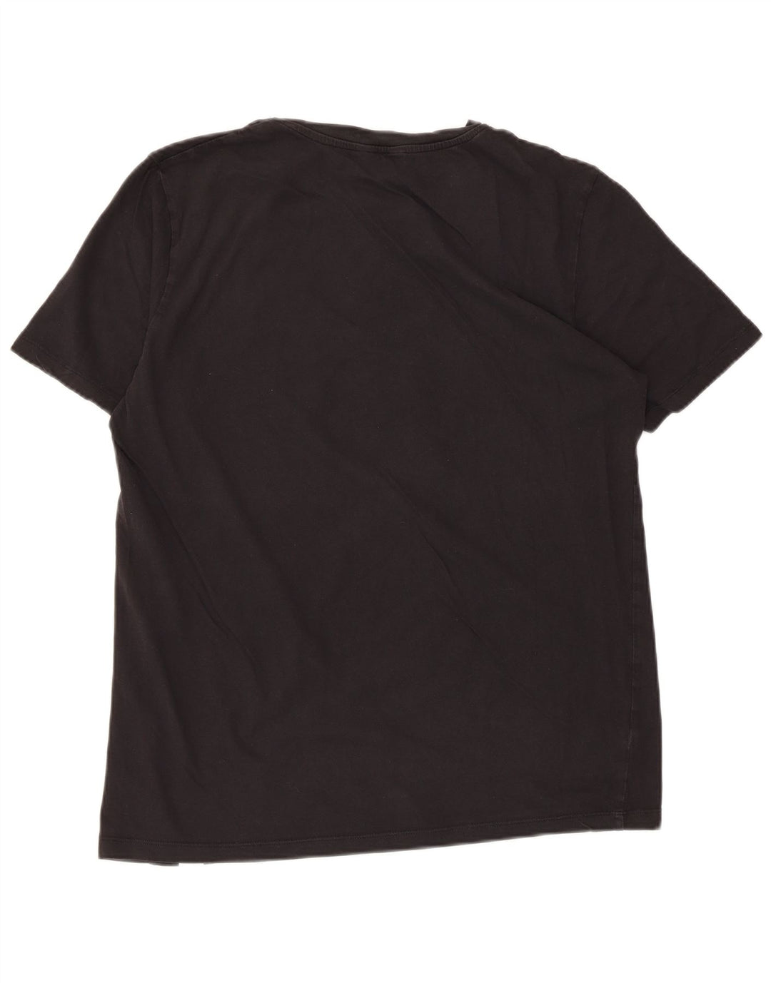 Jack & Jones Mens Graphic T-Shirt Top XL Black