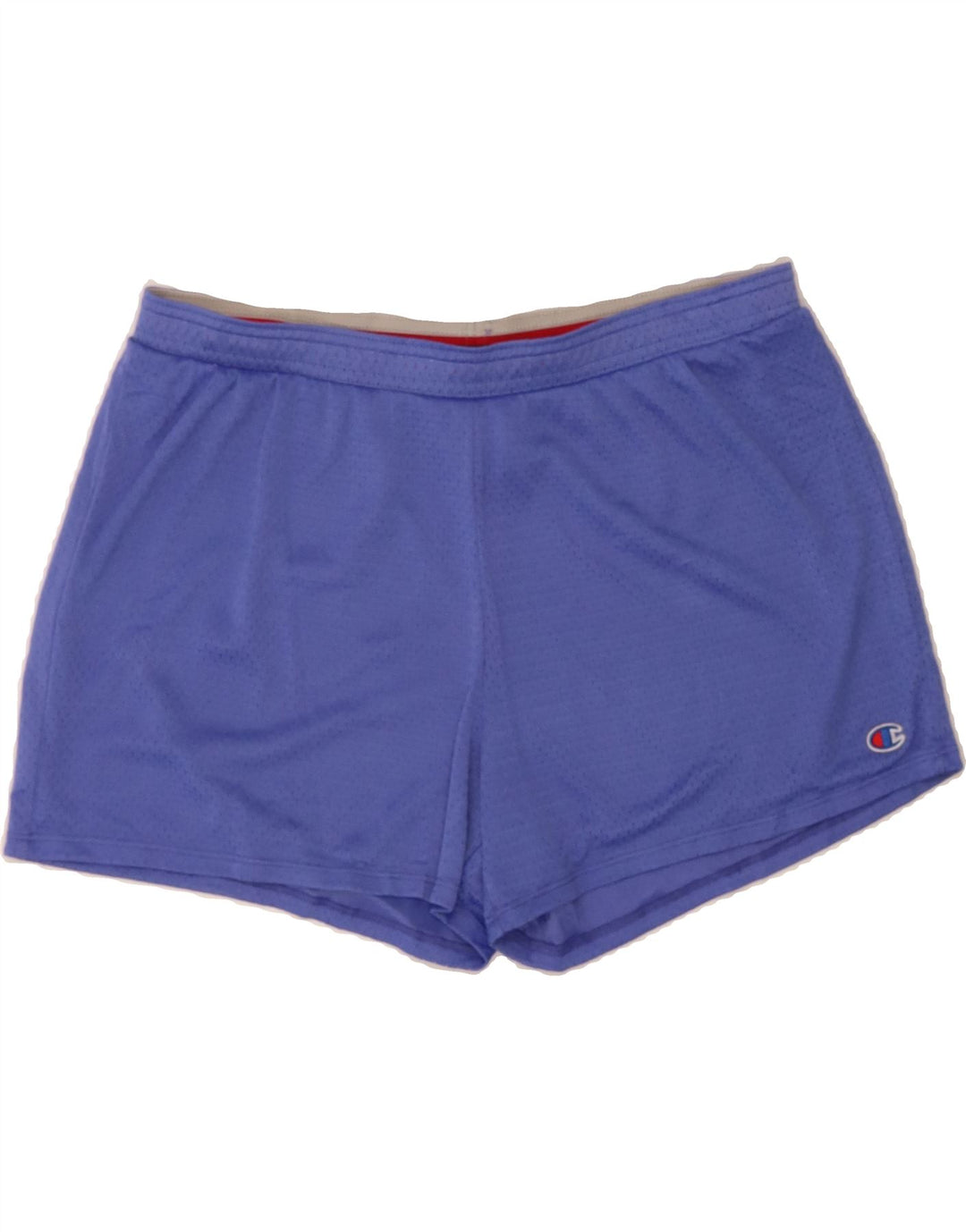 CHAMPION Womens Sport Shorts UK 14 Large  Purple Polyester Vintage Champion and Second-Hand Champion from Messina Hembry 