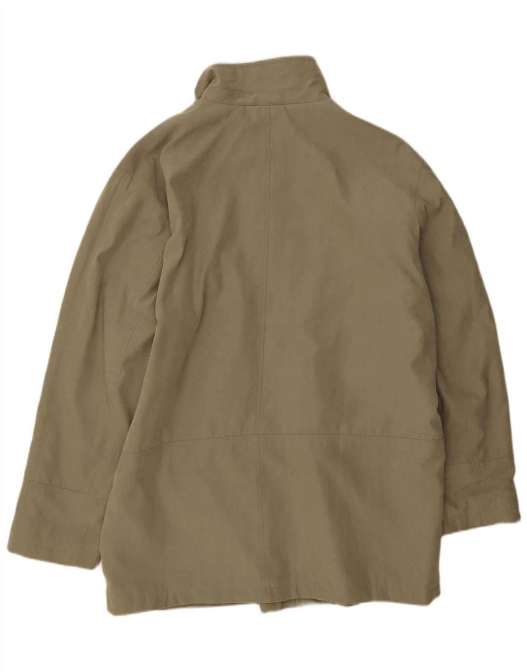 Prestige Mens Windbreaker Jacket UK 44 2XL Khaki Polyester