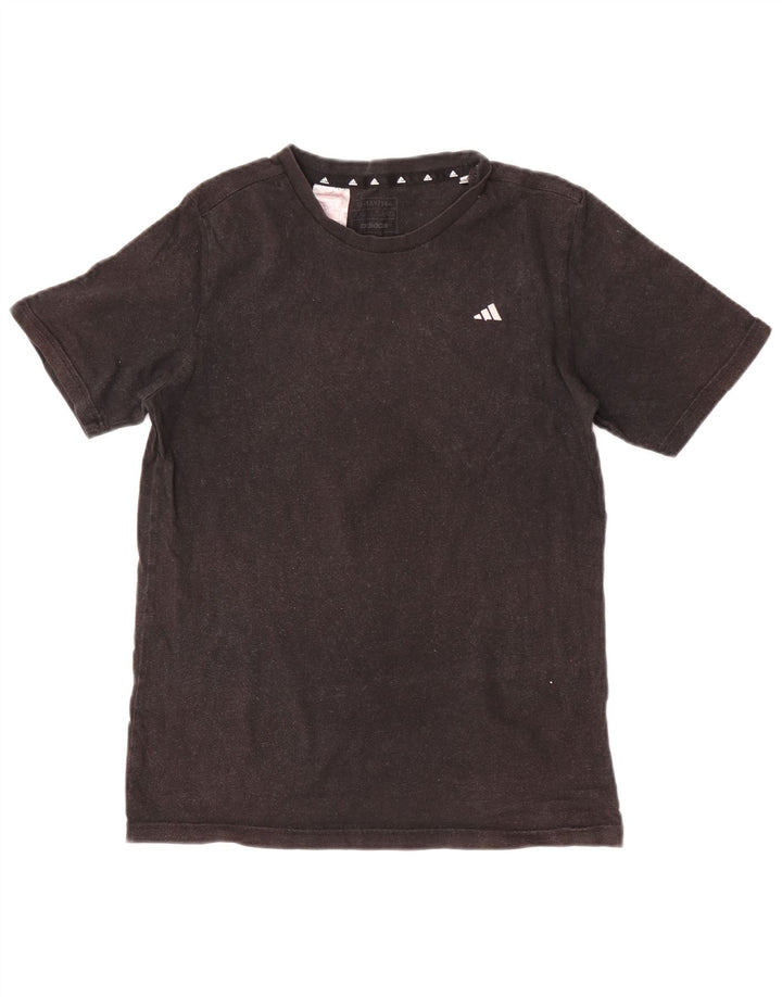 Adidas Boys T-Shirt Top 13-14 år Sort
