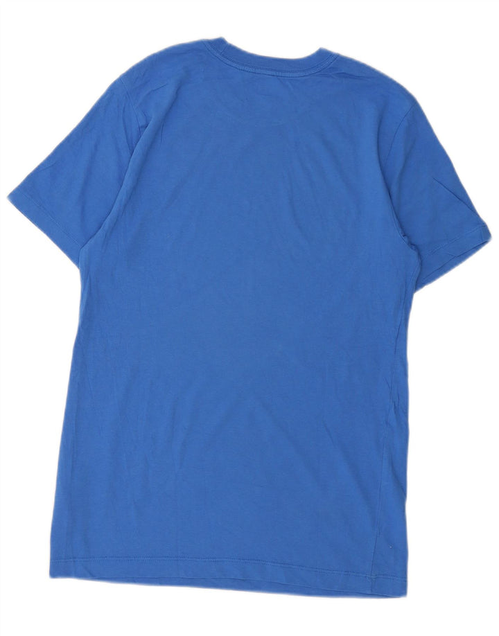NIKE Mens Graphic T-Shirt Top Small Blue Cotton