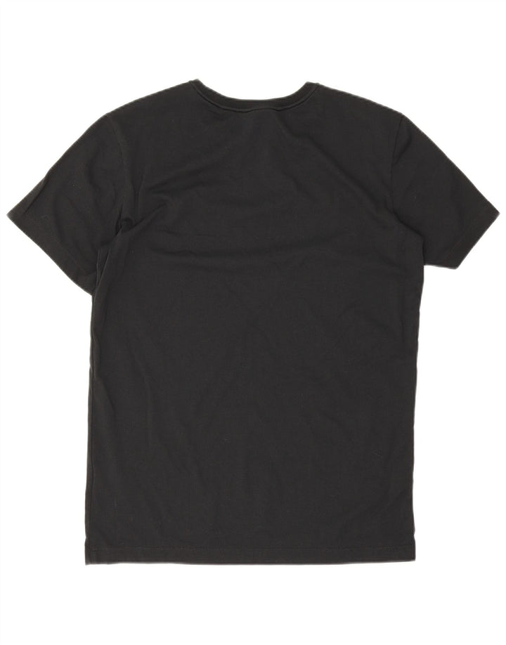 Jack Wolfskin Mens T-Shirt Top UK 40 Medium Black Cotton