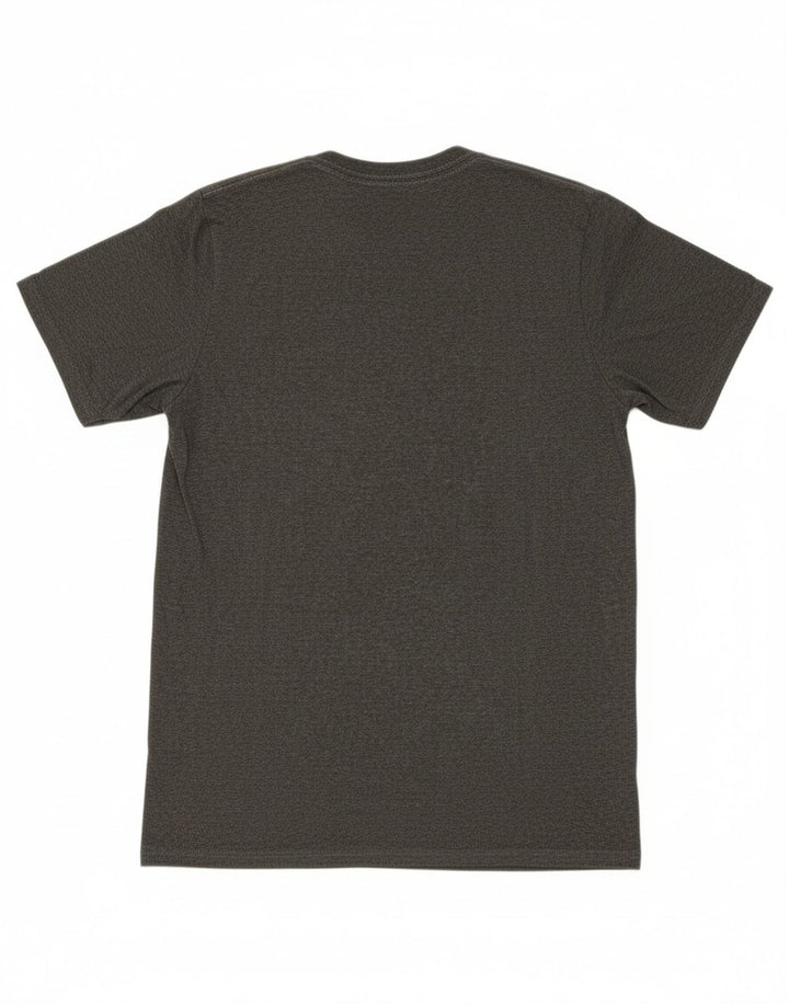 ADIDAS Mens Graphic T-Shirt Top Small Grey Cotton