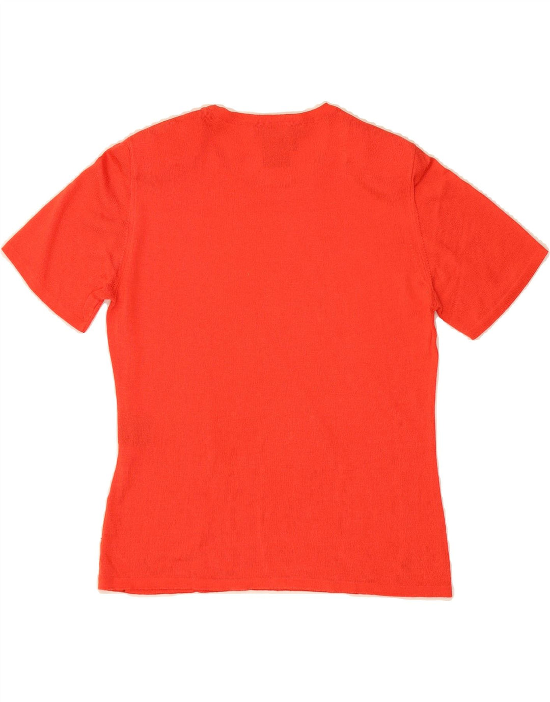 ESCADA Womens by Margaretha Ley Crew Neck Jumper Sweater EU 38 Medium Red Vintage Escada and Second-Hand Escada from Messina Hembry 