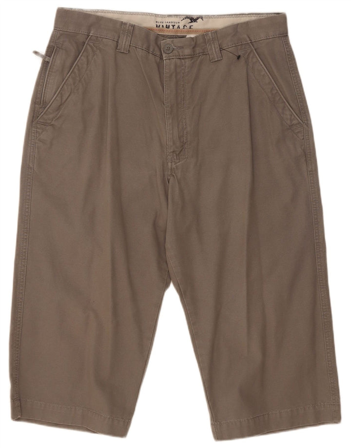 Marks & Spencer Herre vintage bermudashorts W32 mellemgrå bomuld